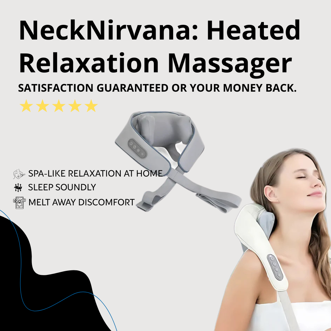 NeckNirvana: Heated Relaxation Massager